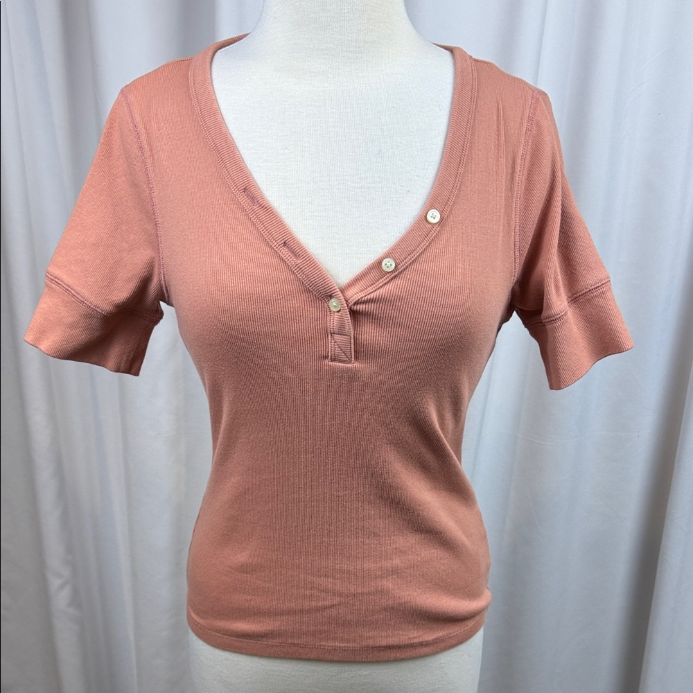 Free Assembly Women's Terracotta Top, Medium